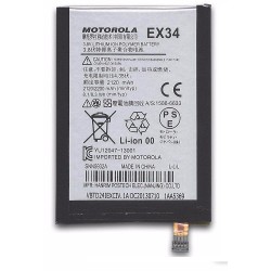 BATERIA EX34 MOTOROLA XT1060, XT1058 MOTO X BATERIA EX34 MOTOROLA XT1060, XT1058 MOTO X